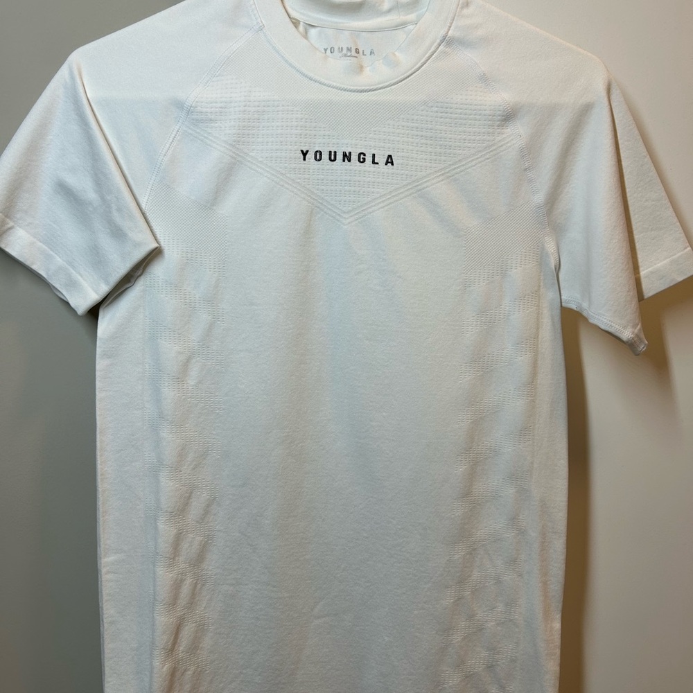 YoungLA Men's Classic White Tee for sale